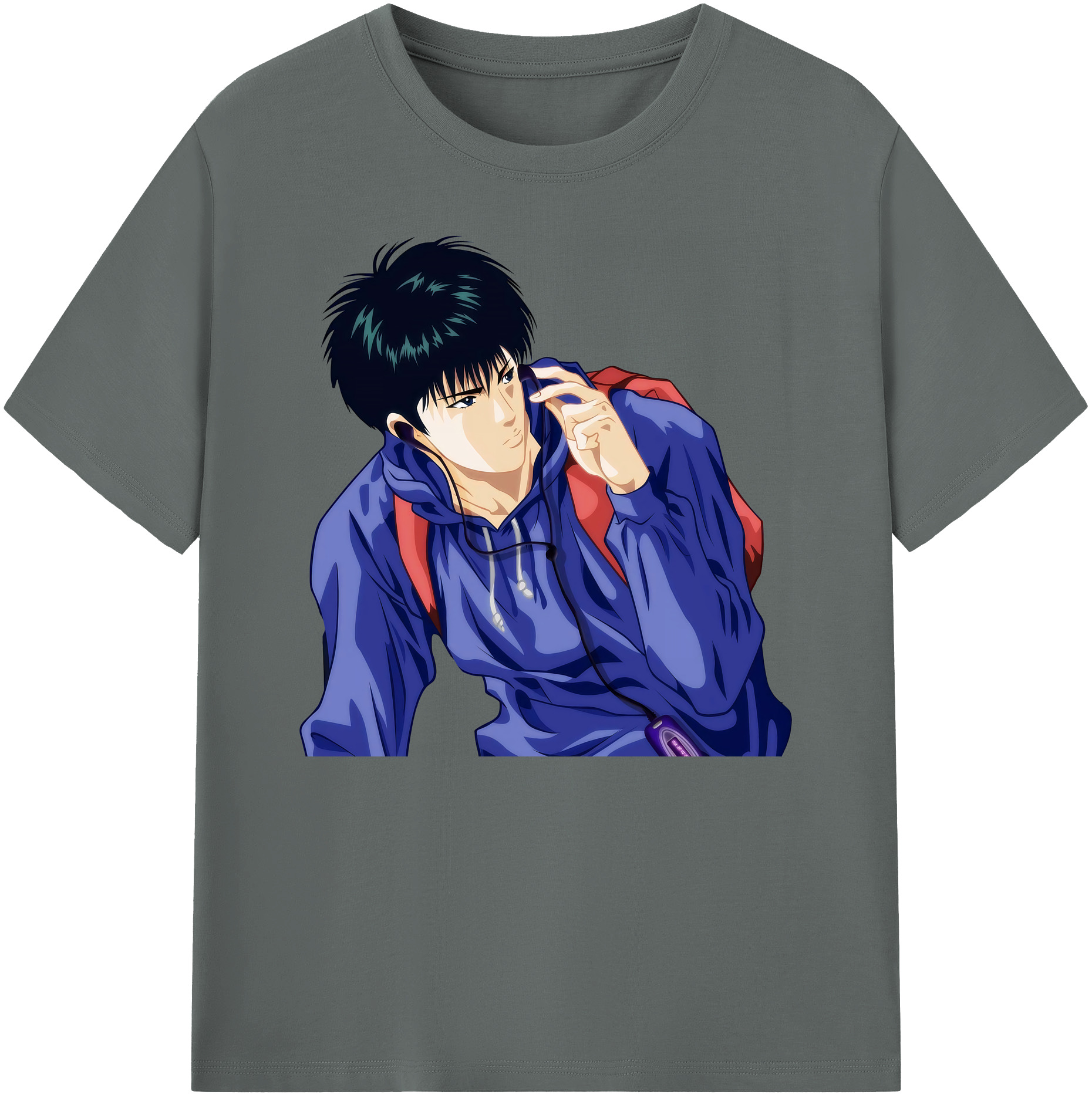 （画像用） SLAM DUNK／スラムダンク 綿100％ メンズ半袖Tシャツ｜肌触りやわらか＆通気性